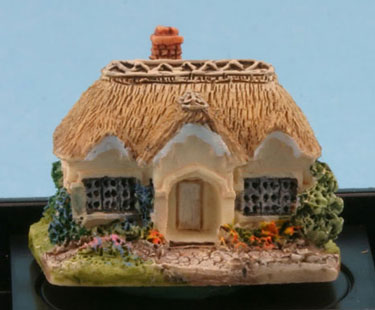 Dollhouse Miniature Rose Cottage